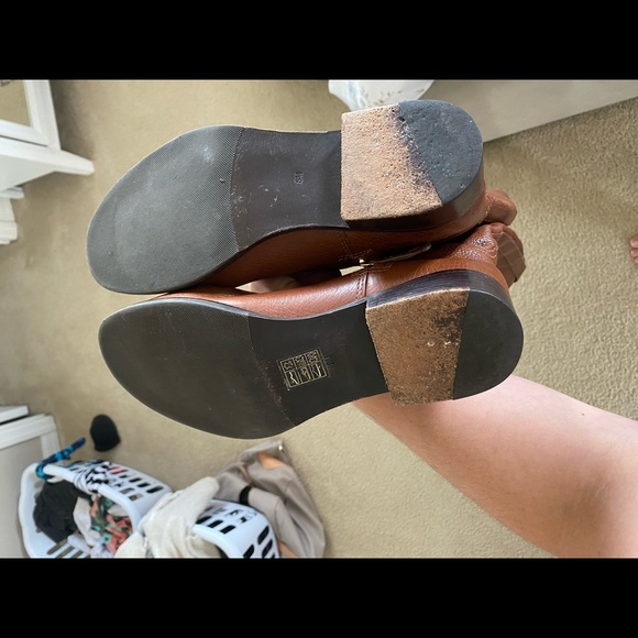 Tory Burch Junction Brown Boots Size 8 - Picture 2 of 3